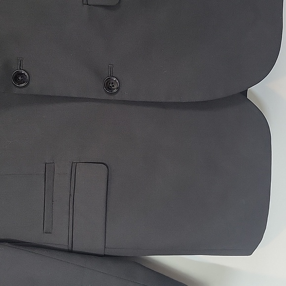 EXPRESS Photographer black Slim Fit Sport Coat Suit Jacket 38R - Picture 7 of 7